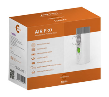AIR PRO NEBULIZZATORE PORTATILE MESH - pharmaonline24.it
