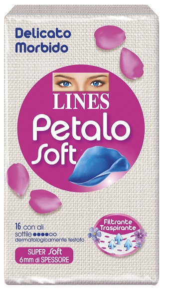 LINES PETALO SOFT ALI 16 PEZZI - pharmaonline24.it