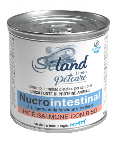 SILAND NUCROINTESTINAL UMIDO CANE SALMONE/RISO 300 G - pharmaonline24.it