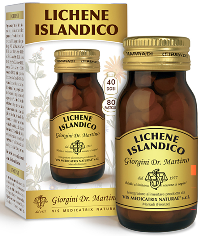 LICHENE ISLANDICO 80 PASTIGLIE - pharmaonline24.it