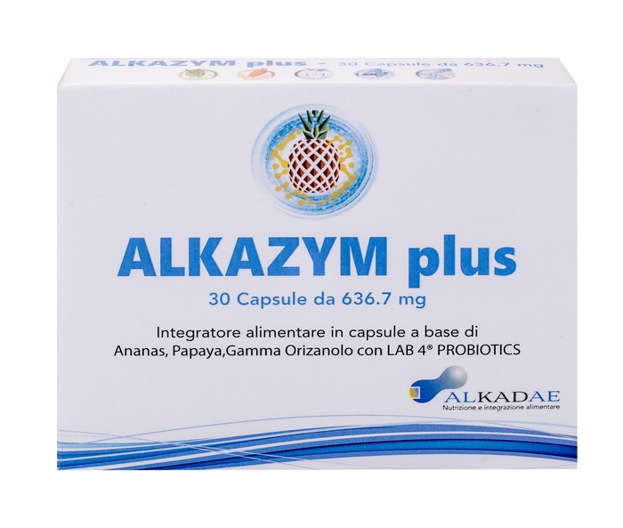 ALKAZYM PLUS 30 CAPSULE - pharmaonline24.it
