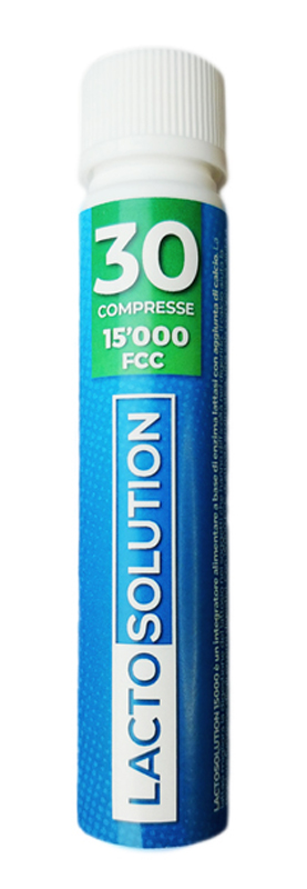 LACTOSOLUTION 15000 30 COMPRESSE - pharmaonline24.it
