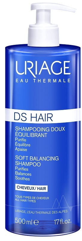 URIAGE DS HAIR SHAMPOO DELICATO RIEQUILIBRANTE 500 ML - pharmaonline24.it