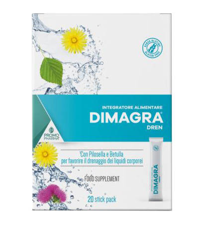 DIMAGRA DREN 20 STICK DA 15 ML - pharmaonline24.it