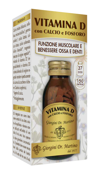 VITAMINA D CALCIO/FOSFORO 150 PASTIGLIE - pharmaonline24.it