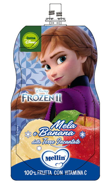 POUCH DISNEY FROZEN MELA BANANA 110 G - pharmaonline24.it