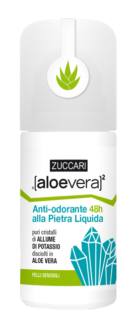 ALOEVERA2 ANTIODORE PIETRA LIQUIDO ROLL ON 50 ML - pharmaonline24.it
