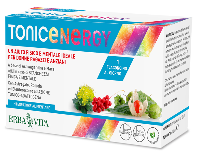 TONIC ENERGY 10 FLACONCINI DA 12 ML - pharmaonline24.it