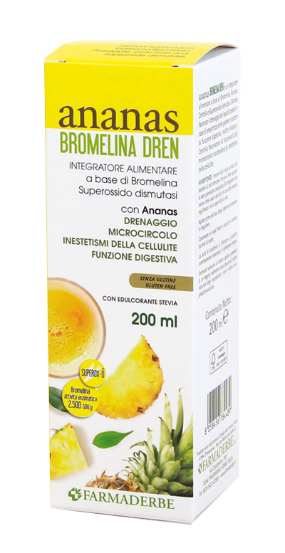 ANANAS BROMELINA DREN 200 ML - pharmaonline24.it