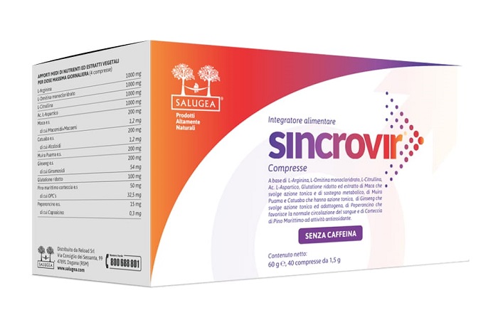 SALUGEA SINCROVIR 40 COMPRESSE - pharmaonline24.it