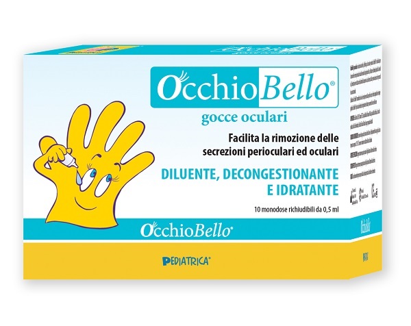OCCHIOBELLO GOCCE OCULARI 10 FLACONCINI MONODOSE RICHIUDIBILI DA 0,5 ML - pharmaonline24.it