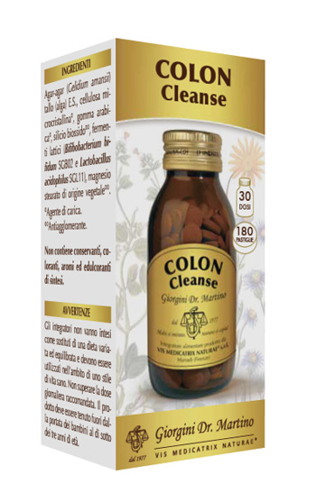 COLON CLEANSE 180 PASTIGLIE - pharmaonline24.it