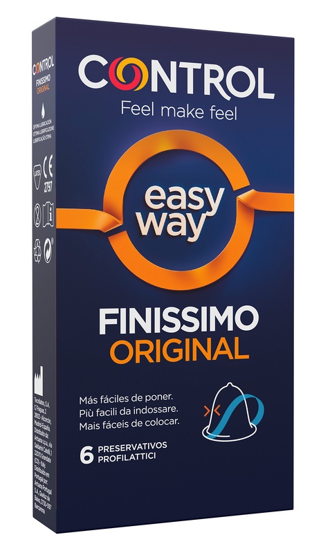 PROFILATTICO CONTROL EASY WAY FINISSIMO ORIGINAL 6 PEZZI - pharmaonline24.it