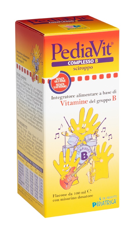 PEDIAVIT COMPLESSO B SCIROPPO 100 ML - pharmaonline24.it