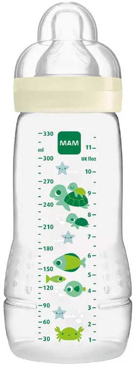 MAM EASY ACTIVE BIBERON 4+ 330 ML TETTARELLA 3 NEUTRO - pharmaonline24.it