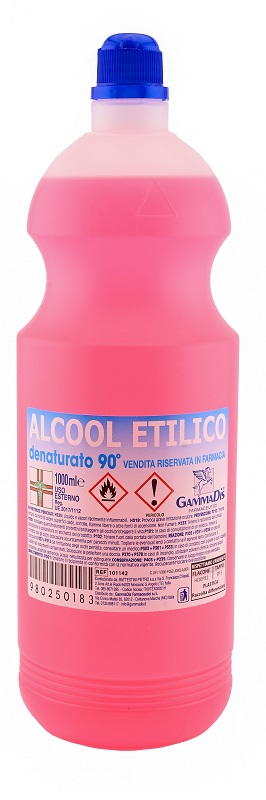 ALCOOL ETILICO DENATURATO 90 GRADI 1 LITRO - pharmaonline24.it