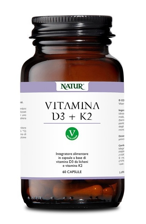 VITAMINA D3+K2 60 CAPSULE - pharmaonline24.it
