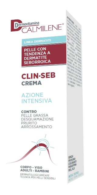 DERMOVITAMINA CALMILENE CLIN-SEB CREMA AZIONE INTENSIVA PER PELLE CON TENDENZA A DERMATITE SEBORROICA 50 ML - pharmaonline24.it
