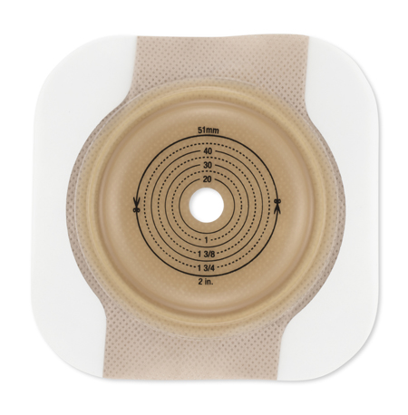 CONFORM 2 PLACCA CONVESSA SOFT CON B/A CERAPLUS FLANGIA 55 MM PLACCA RITAGLIABILE 13-38 MM 5 PEZZI - pharmaonline24.it