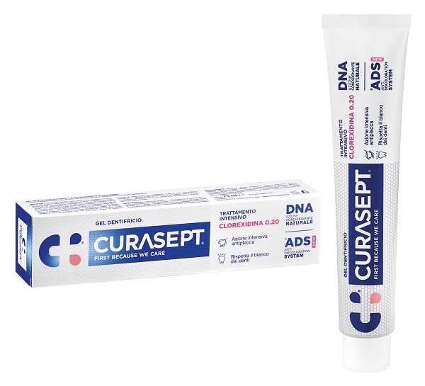 CURASEPT DENTIFRICIO 0,20 75 ML ADS+DNA - pharmaonline24.it