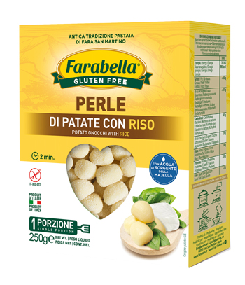 FARABELLA PERLE PATATE CON RISO 250 G - pharmaonline24.it