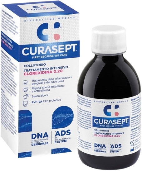 CURASEPT COLLUTORIO 0,20 ADS + DNA 200 ML - pharmaonline24.it