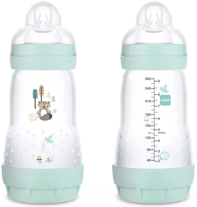 MAM BIBERON EASY START 260 ML 2+ TETTARELLA 2 MASCHIO 2 PEZZI - pharmaonline24.it