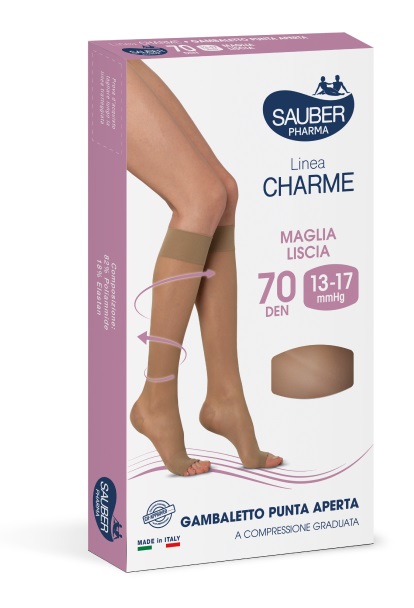 SAUBER GAMBALETTO OPEN TOE 70 DENARI MAGLIA LISCIA NEUTRO BEIGE TAGLIA 4 - pharmaonline24.it