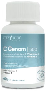 C-GENOM 500 GLAUBER 120 COMPRESSE - pharmaonline24.it