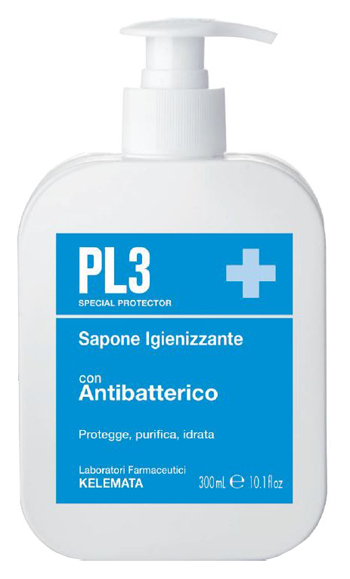 PL3 SAPONE IGIENIZZANTE CON ANTIBATTERICO 300 ML - pharmaonline24.it