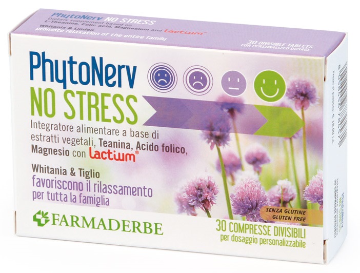 PHYTONERV NO STRESS 30 COMPRESSE - pharmaonline24.it