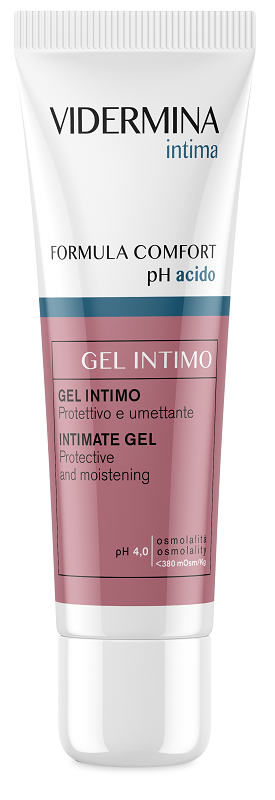 VIDERMINA INTIMA FORMULA COMFORT PH ACIDO GEL INTIMO PROTETTIVO E UMETTANTE NUOVA FORMULA 30 ML - pharmaonline24.it