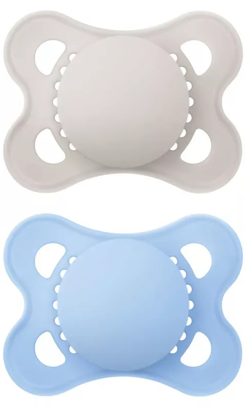 MAM SUCCHIETTO ORIGINAL 2-6 MESI SILICONE MASCHIO 2 PEZZI - pharmaonline24.it