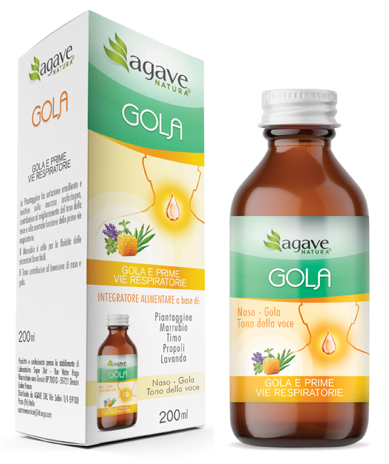 AGAVE NATURA SCIROPPO GOLA 200 ML - pharmaonline24.it