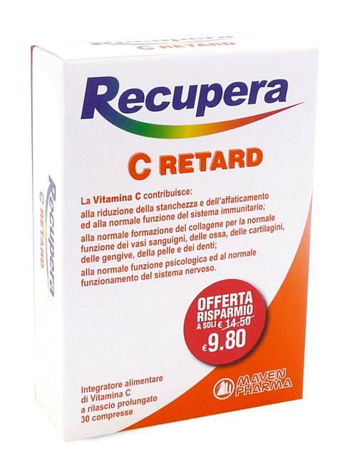 RECUPERA C RETARD 30 COMPRESSE - pharmaonline24.it
