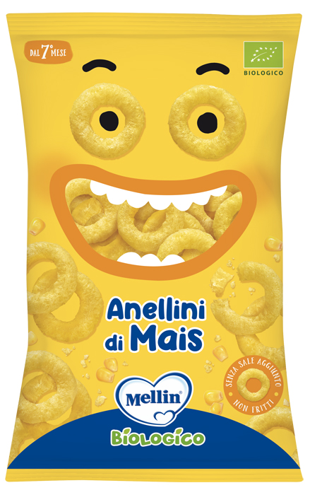 MELLIN SNACK BIO ANELLINI MAIS 15 G - pharmaonline24.it