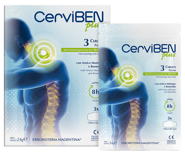 CERVIBEN CEROTTO 3 PEZZI - pharmaonline24.it