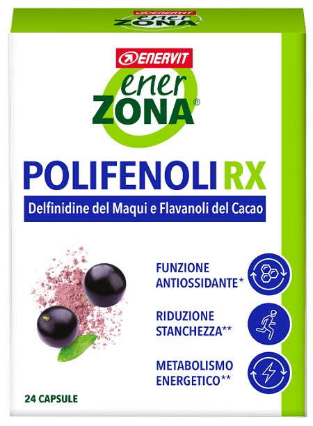 ENERZONA POLIFENOLI RX 24 CAPSULE - pharmaonline24.it