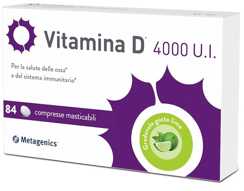VITAMINA D 4000UI 84 COMPRESSE - pharmaonline24.it