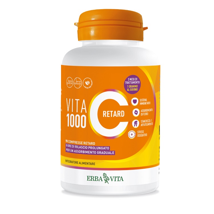 VITA C 1000 RETARD 90 COMPRESSE - pharmaonline24.it