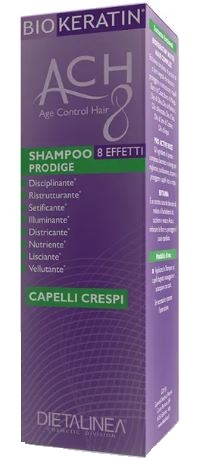 BIOKERATIN ACH8 SHAMPOO CAPELLI CRESPI 200 ML - pharmaonline24.it