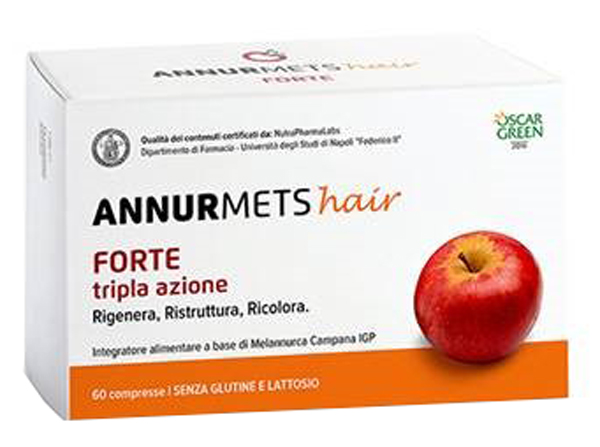 ANNURMETS HAIR FORTE TRIPLA AZIONE 60 COMPRESSE - pharmaonline24.it