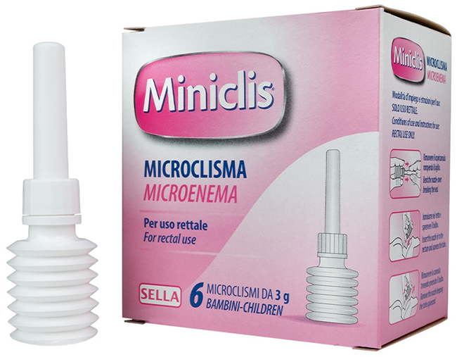 MINICLIS BIMBI 3 G 6 MICROCLISMI - pharmaonline24.it