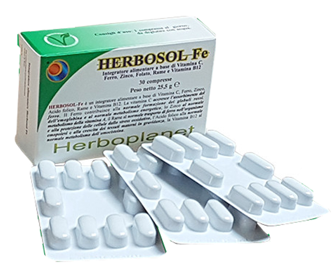 HERBOSOL FE 30 COMPRESSE - pharmaonline24.it