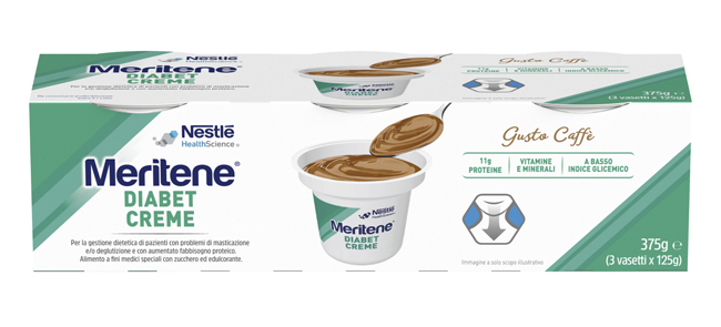 MERITENE DIABET CREME CAFFE' 3 X 125 G - pharmaonline24.it