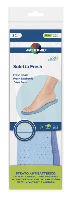 MASTER-AID FOOTCARE SOLETTA FRESH RITAGLIABILE 2 PEZZI I2 - pharmaonline24.it