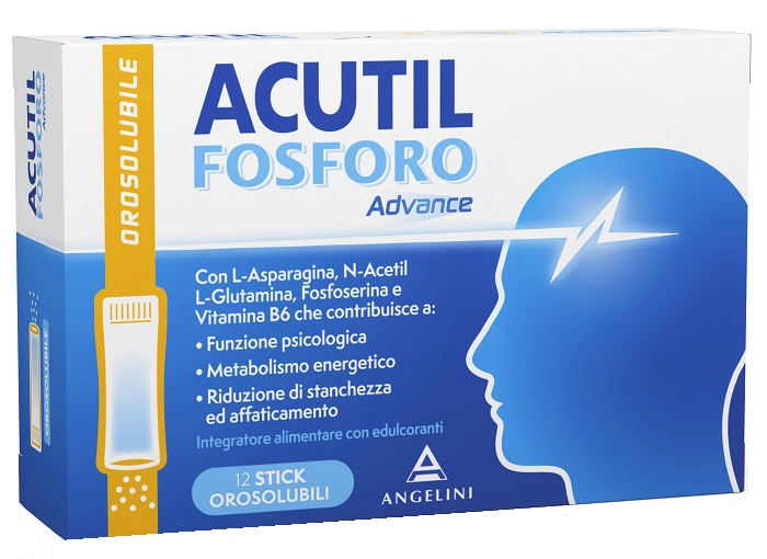 ACUTIL FOSFORO ADVANCE 12 STICK OROSOLUBILI - pharmaonline24.it