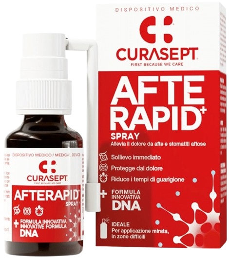 CURASEPT SPRAY AFTE RAPID DNA 15 ML - pharmaonline24.it