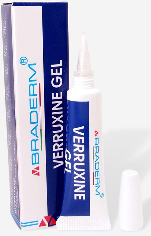 VERRUXINE GEL 15 ML BRADERM - pharmaonline24.it