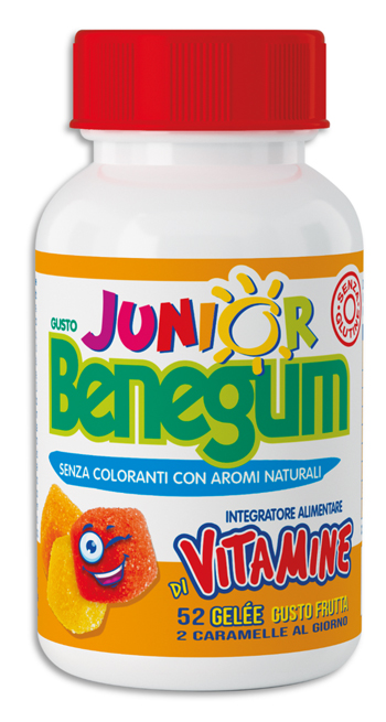 BENEGUM JUNIOR GELEE VITAMINE 52 CARAMELLE - pharmaonline24.it